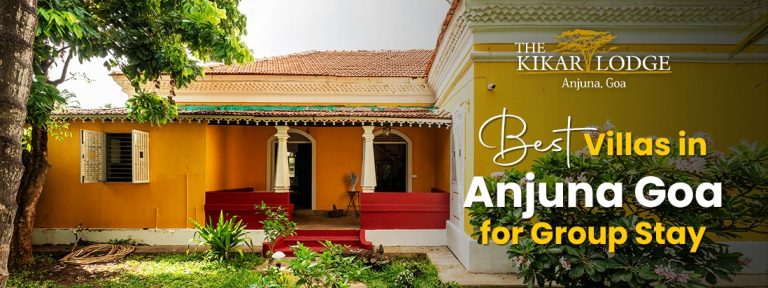 Best Villas in Anjuna Goa for Group Stay